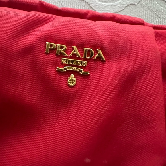 ❤️SOLD❤️ Authentic Prada Wristlet in Red - Picture 5 of 9